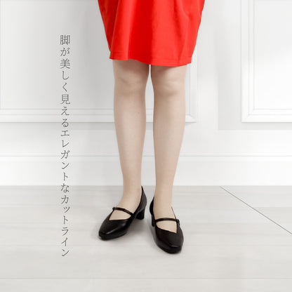 Yukiko Kimijima レザーパンプス 109-3176ss