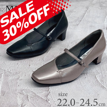 【CHRISTMAS SALE 対象】Yukiko Kimijima レザーパンプス 109-3176aw