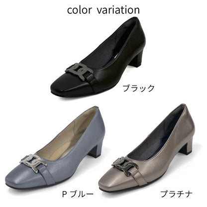 Yukiko Kimijima レザーパンプス 109-3178aw
