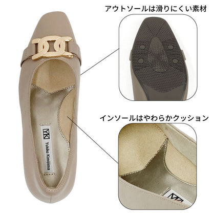 Yukiko Kimijima レザーパンプス 109-3178