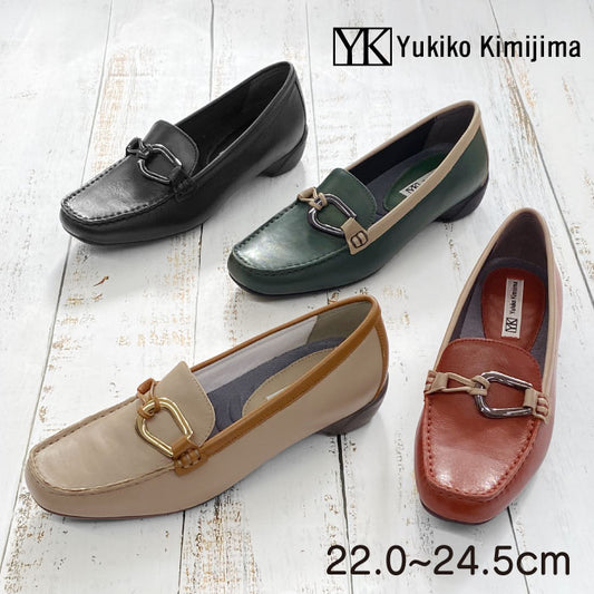 Yukiko Kimijima レザーローファー 109-4317aw