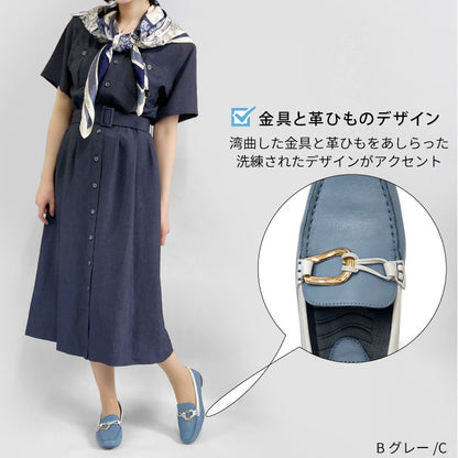 Yukiko Kimijima レザーローファー 109-4317ss