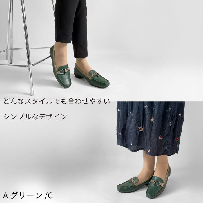 Yukiko Kimijima レザーローファー 109-4317aw