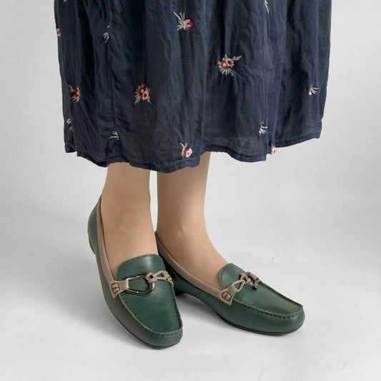 【FINAL SALE 対象】Yukiko Kimijima レザーローファー 109-4317aw