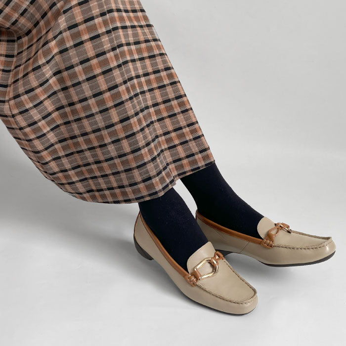 Yukiko Kimijima レザーローファー 109-4317aw