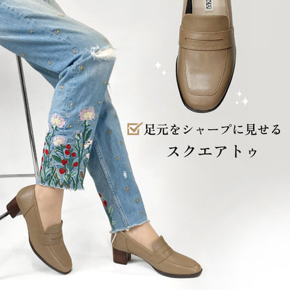 Yukiko Kimijima トラッドローファーパンプス 109-5350ss