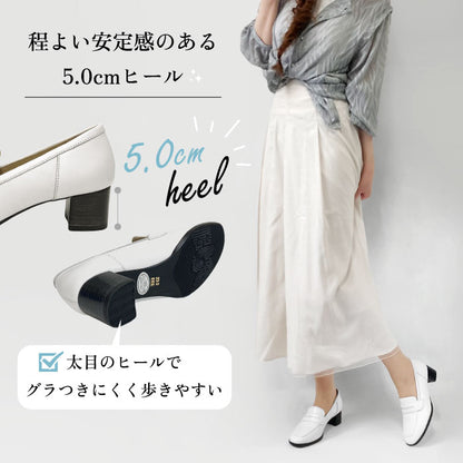 Yukiko Kimijima トラッドローファーパンプス 109-5350ss
