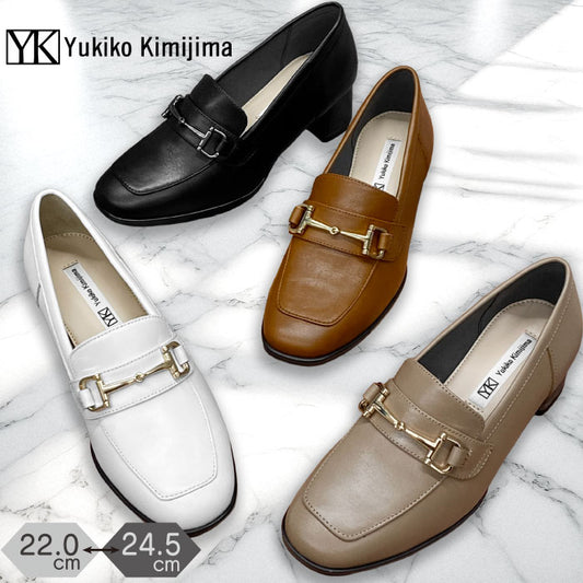 Yukiko Kimijima ローファーパンプス 109-5351ss