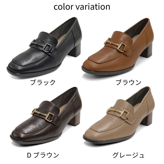 Yukiko Kimijima ローファーパンプス 109-5351aw