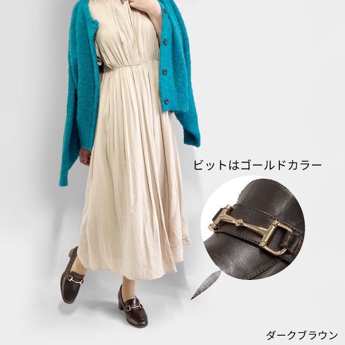 Yukiko Kimijima ローファーパンプス 109-5351aw