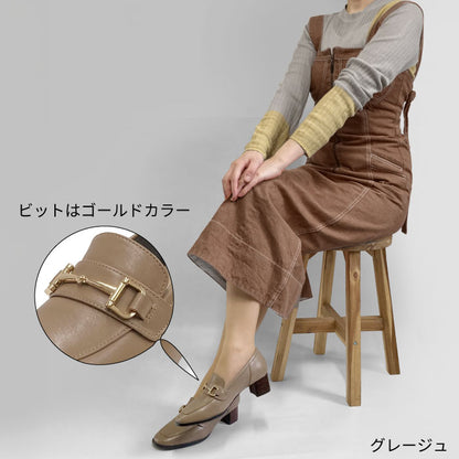 Yukiko Kimijima ローファーパンプス 109-5351ss
