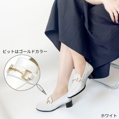 Yukiko Kimijima ローファーパンプス 109-5351ss