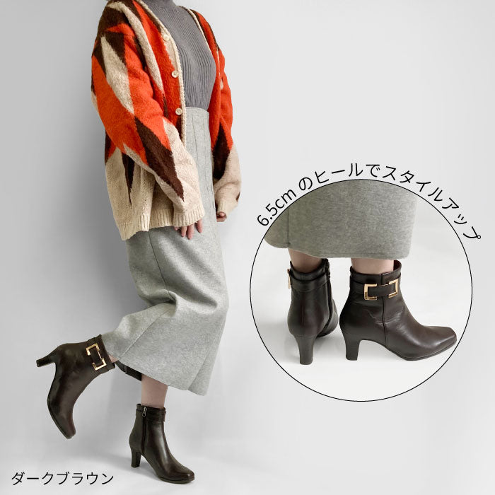 Yukiko Kimijima 美脚レザーブーツ 109-5665