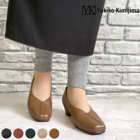 Yukiko  Kimijima レザーパンプス109-7920aw