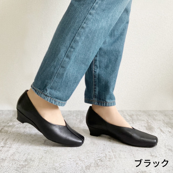 Yukiko  Kimijima レザーパンプス109-7920aw