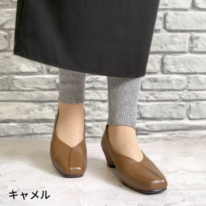Yukiko  Kimijima レザーパンプス109-7920aw
