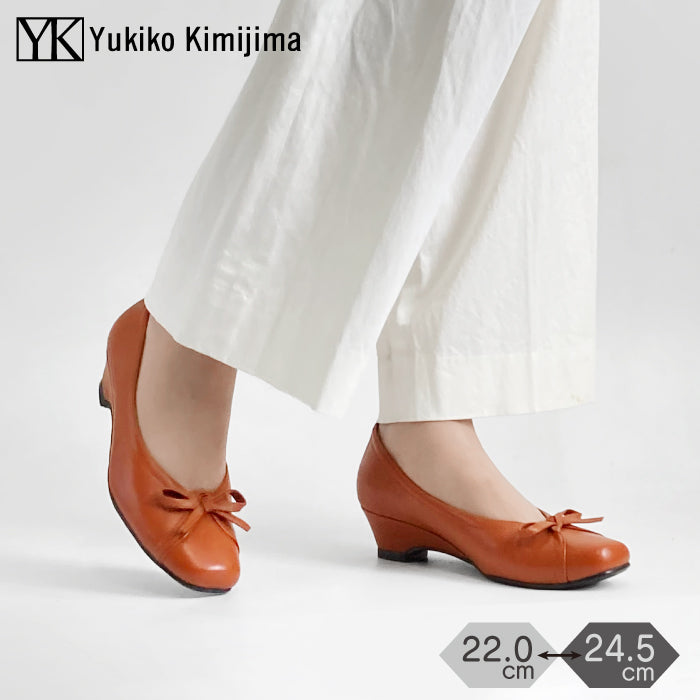 【SALE】Yukiko Kimijima レザーパンプス 109-7923ss