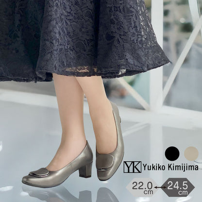 Yukiko Kimijima レザーパンプス 109-9005ss