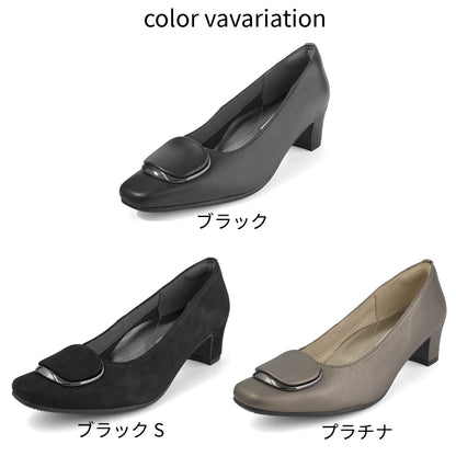 Yukiko  Kimijima レザーパンプス 109-9005aw