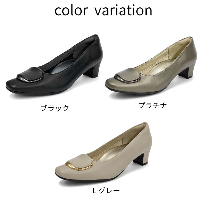 Yukiko Kimijima レザーパンプス 109-9005ss