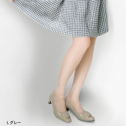 Yukiko Kimijima レザーパンプス 109-9005ss