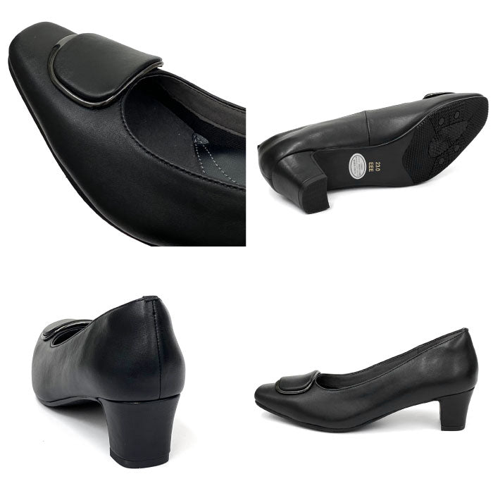 Yukiko Kimijima レザーパンプス 109-9005ss