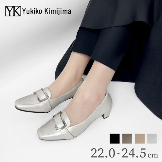 Yukiko Kimijima レザーパンプス 109-9008ss