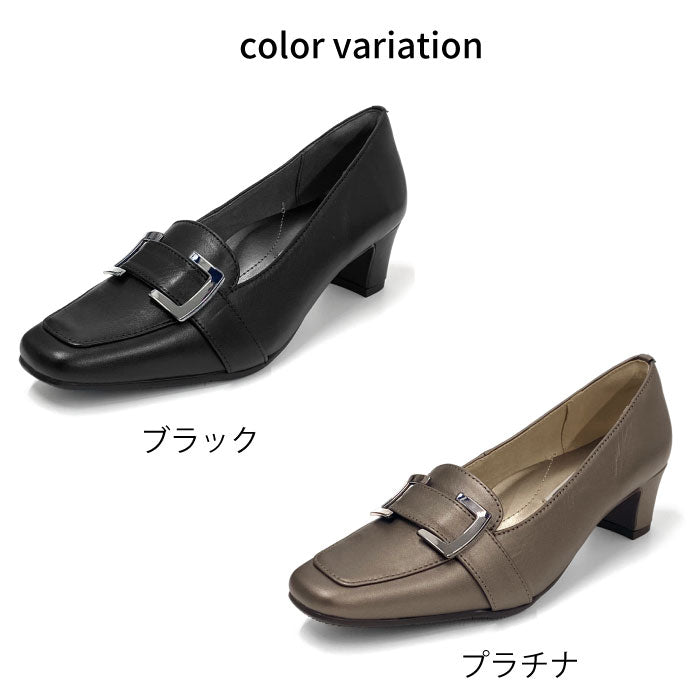 Yukiko Kimijima レザーパンプス 109-9008aw