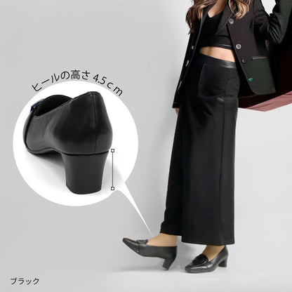 Yukiko Kimijima レザーパンプス 109-9008aw