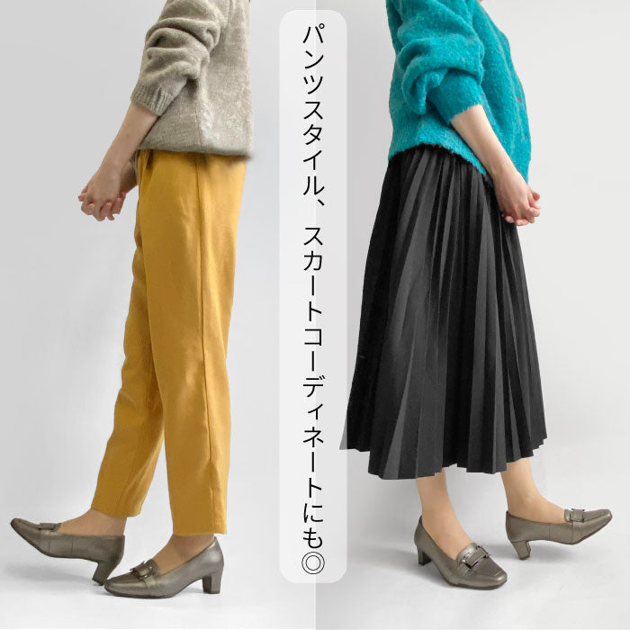 Yukiko Kimijima レザーパンプス 109-9008aw