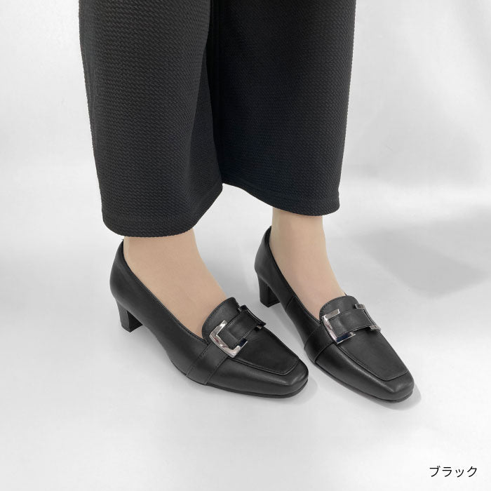 Yukiko Kimijima レザーパンプス 109-9008aw