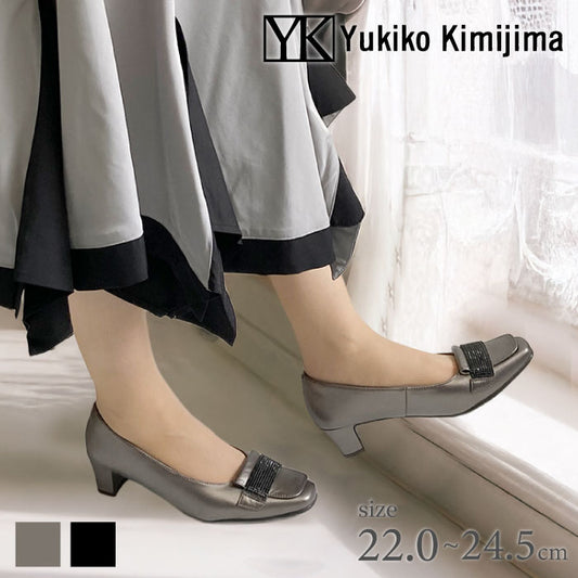 Yukiko Kimijima レザーパンプス 109-9013ss