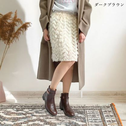 Yukiko Kimijima レザーショートブーツ109-9120