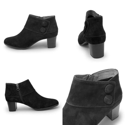 Yukiko Kimijima レザーショートブーツ109-9247