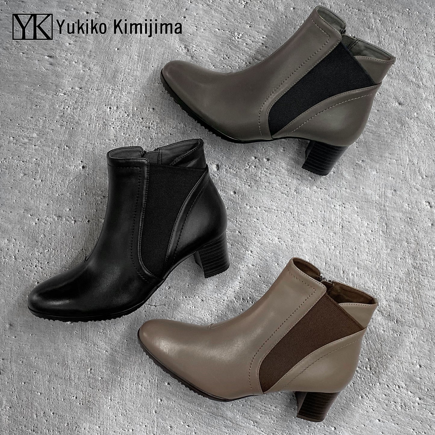 Yukiko Kimijima レザーブーツ 109-9248