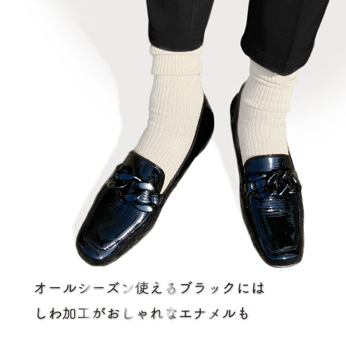 Yukiko Kimijima 4E レザーシューズ 122-8799aw