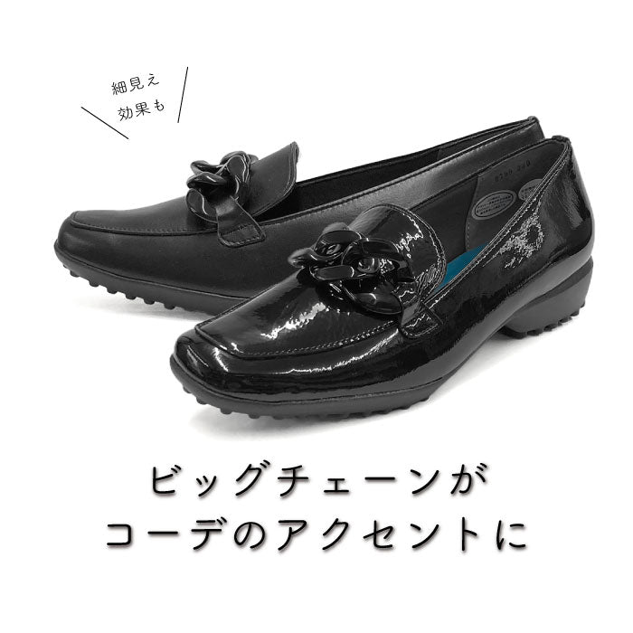 Yukiko Kimijima 4E レザーシューズ 122-8799aw