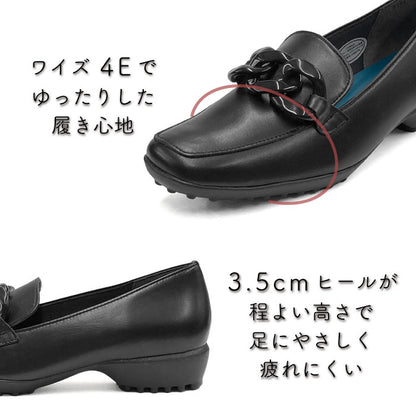 Yukiko Kimijima 4E レザーシューズ 122-8799aw
