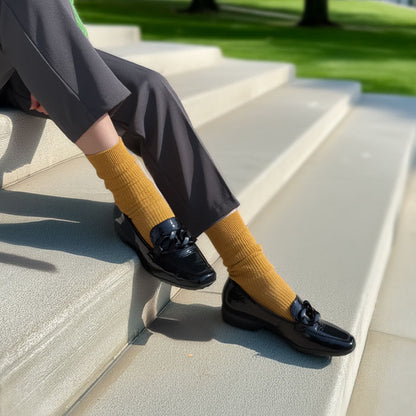 Yukiko Kimijima 4E レザーシューズ 122-8799aw