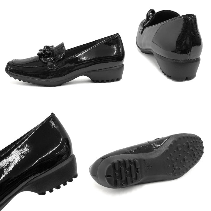 Yukiko Kimijima 4E レザーシューズ 122-8799aw