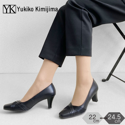 Yukiko Kimijima レザーパンプス 142-0124aw