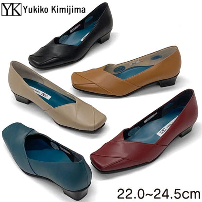 Yukiko Kimijima レザーパンプス 142-0327aw