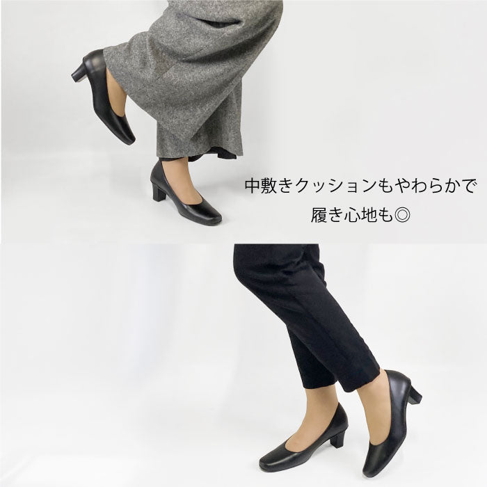 Yukiko Kimijima【人気商品】レザーパンプス142-0665