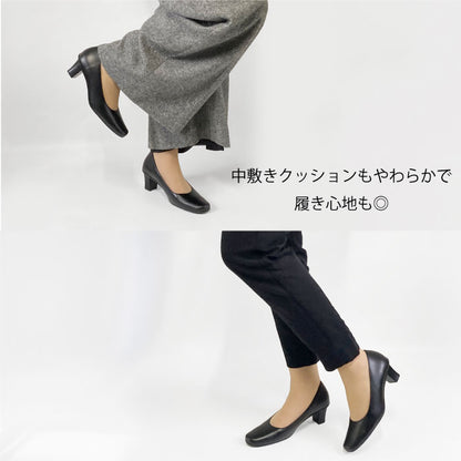 Yukiko Kimijima【人気商品】レザーパンプス142-0665