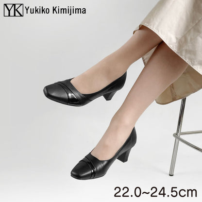Yukiko Kimijimaレザーパンプス 142-2905ss