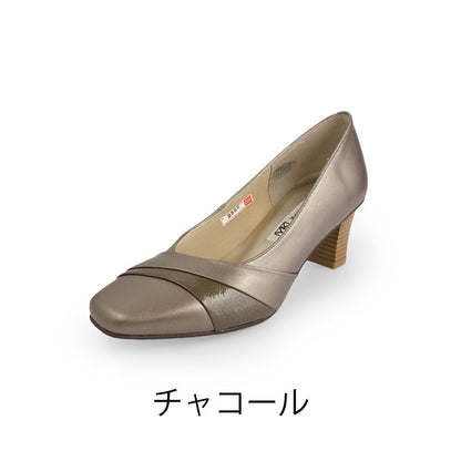 Yukiko Kimijima レザーパンプス 142-2905aw