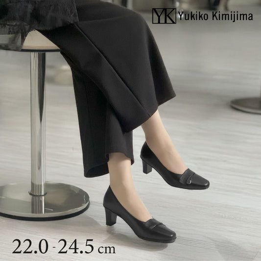 Yukiko Kimijima レザーパンプス142-2908aw