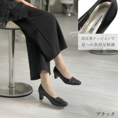 Yukiko Kimijima レザーパンプス 142-2908ss