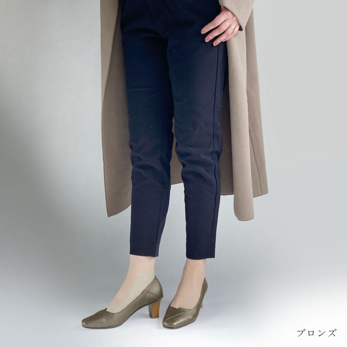 Yukiko Kimijima レザーパンプス 142-2910aw