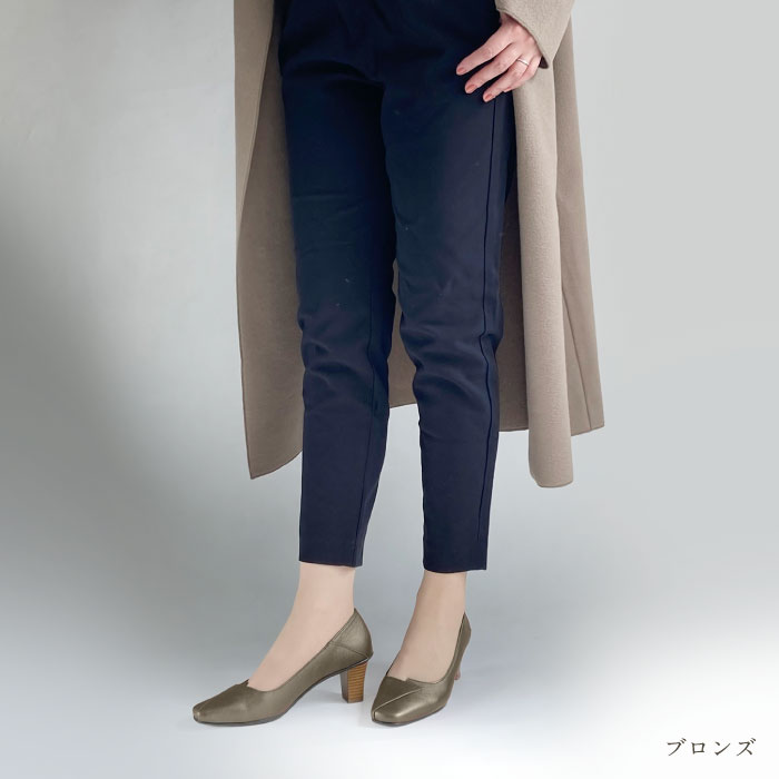 Yukiko Kimijima レザーパンプス 142-2910aw